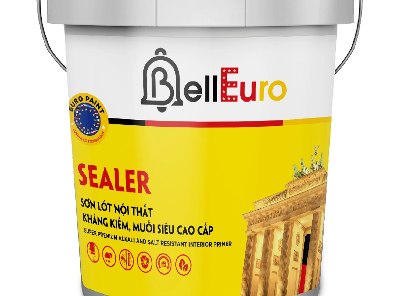 BELL EURO - SEALER - 17Lít SƠN LÓT NỘI THẤT KHÁNG KIỀM, MUỐI SIÊU CAO CẤP