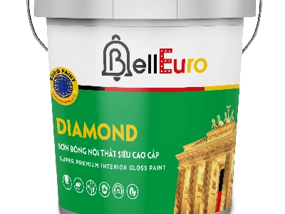 BELL EURO - DIAMOND - 17 Lít SƠN BÓNG NỘI THẤT SIÊU CAO CẤP