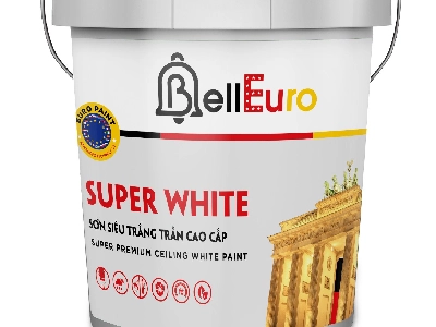 BELL EURO - SUPER WHITE - 17 Lít SƠN SIÊU TRẮNG TRẦN CAO CẤP