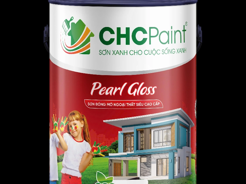 PEARL GLOSS - SƠN BÓNG MỜ NGOẠI THẤT SIÊU CAO CẤP 5L