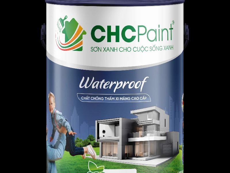 WATERPROOF - CHẤT CHỐNG THẤM XI MĂNG CAO CẤP 5L