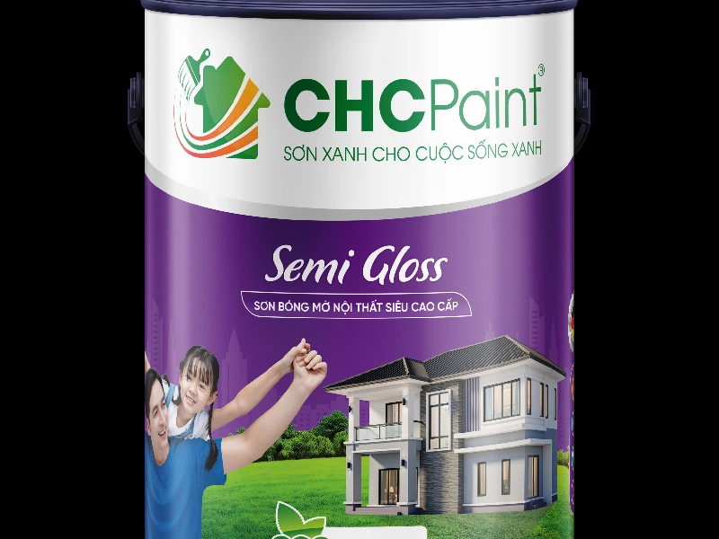 SEMI GLOSS - SƠN BÓNG MỜ NỘI THẤT SIÊU CAO CẤT 5L