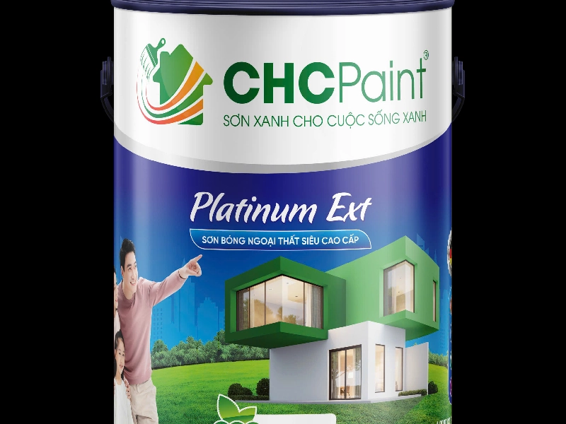 PLATINUM EXT - SƠN BÓNG NGOẠI THẤT SIÊU CAO CẤP 5L