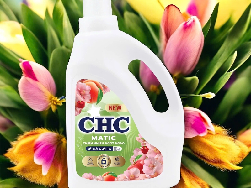 CAN NƯỚC GIẶT CHC MATIC 3KG - THIÊN NHIÊN NGỌT NGÀO